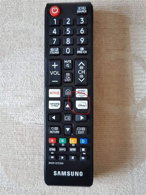 samsung remote previous channel button